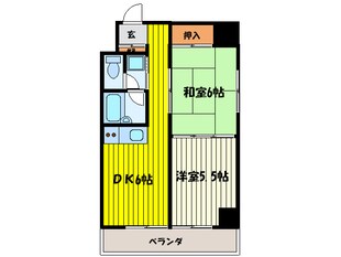 コーナービルの物件間取画像